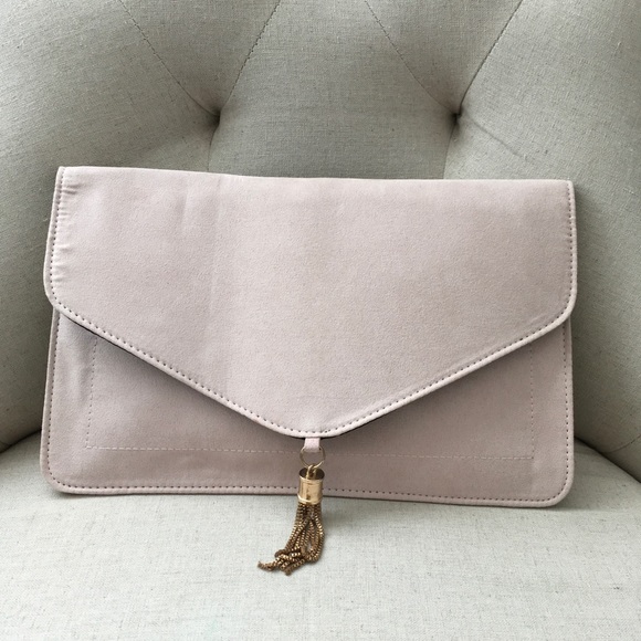 ASOS Handbags - asos purse clutch in  blush  for date night